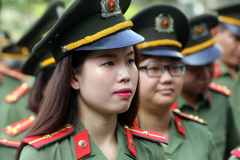 trang phục công an, trang phục CAND mới