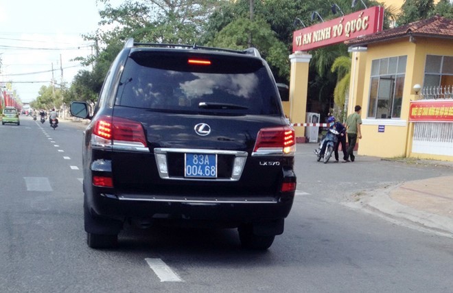 Sóc Trăng mua 4 xe Lexus từ tiền xử phạt vi phạm giao thông