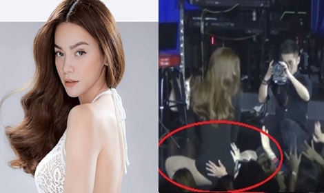 Hà Hồ trần tình vụ khán giả sàm sỡ khi diễn tại Mỹ