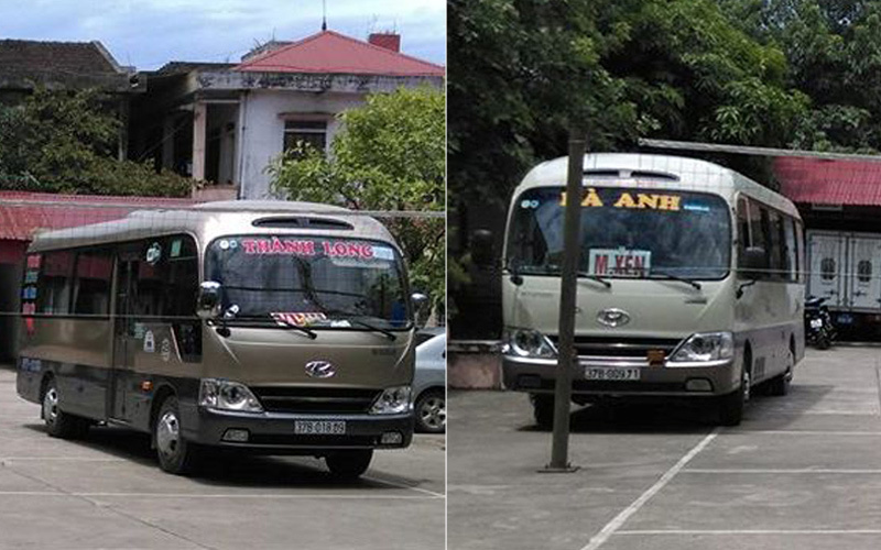 2 nhà xe truy sát nhau trên quốc lộ ở Nghệ An