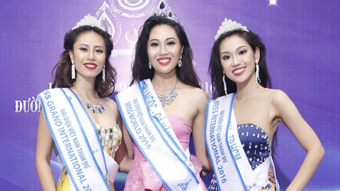 Người đẹp 1,8m lên ngôi Hoa khôi Áo dài 2016