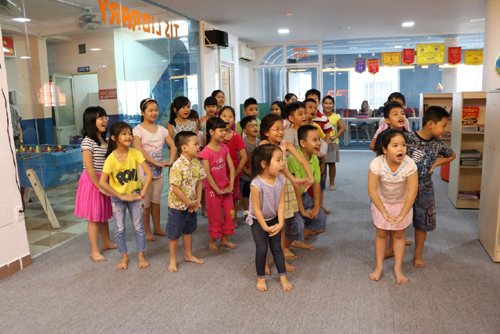 Học hè vui trong Trường Phổ thông Quốc tế TIS 2016