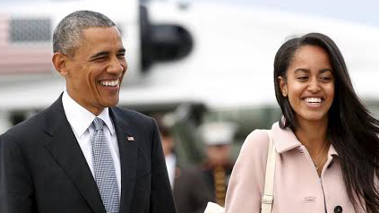 Obama lặng lẽ dự lễ tốt nghiệp của con gái