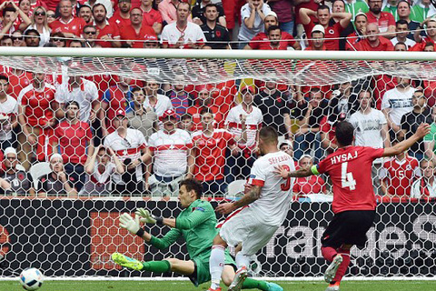 Video bàn thắng Thụy Sỹ 1-0 Albania