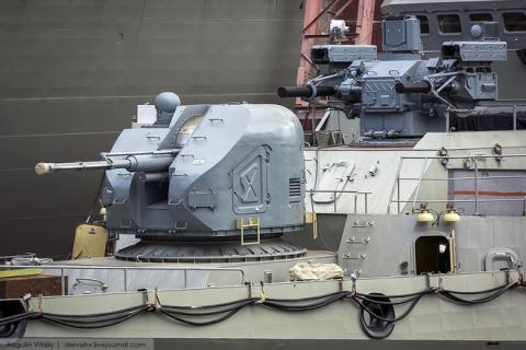 Uy lực pháo AK-176M trên cặp tàu Gepard mới của VN