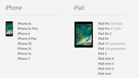 iPhone 4S không được nâng cấp lên iOS 10