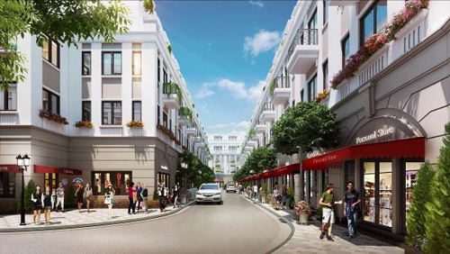 Nội thất bạc tỷ tặng khách mua Vincom Shophouse Thái Bình