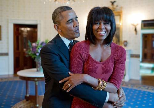 Khoảnh khắc Obama khiến vợ mê mẩn