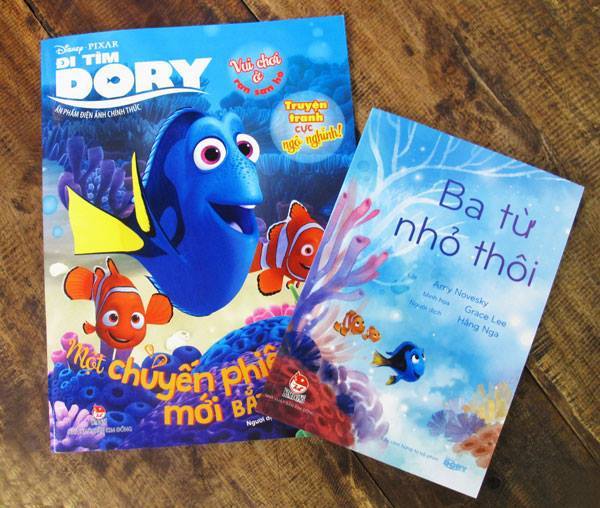 Đi tìm Dory - siêu phẩm hoạt hình đã có phiên bản truyện