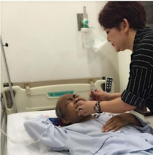 Bệnh ung thư của Hán Văn Tình đã di căn lên não