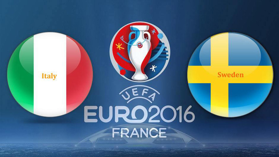 Link sopcast trực tiếp Italia vs Thụy Điển (20h00 ngày 17/6)