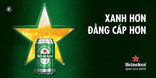 Heineken đột phá với thiết kế mới