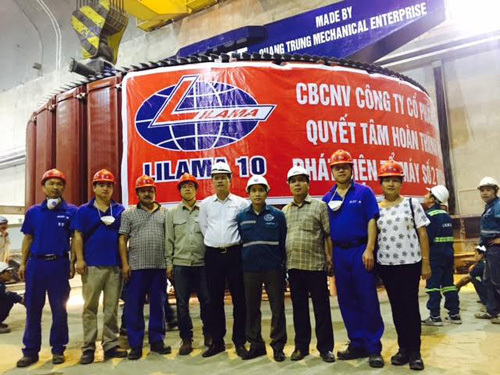 Nhà máy thuỷ điện ngầm Huội Quảng hòa lưới điện quốc gia