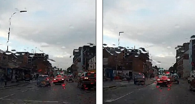Video BMW đánh võng trên vỉa hè gây sốc