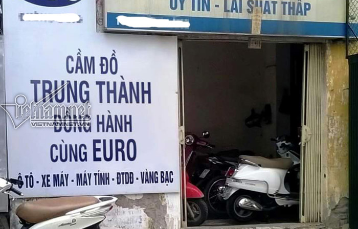 Cầm đồ đồng hành cùng EURO