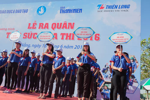 Khởi động tiếp sức mùa thi 2016