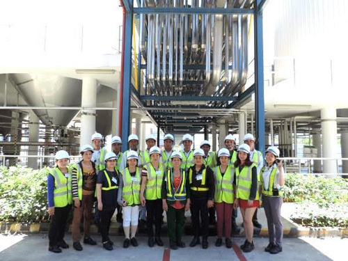 Mở tour tham quan dây chuyền sản xuất bia Larue