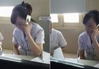 Chuyển việc nhân viên BV Bạch Mai ‘nấu cháo’ điện thoại