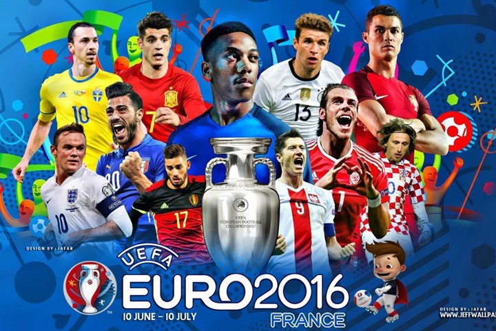 Lịch thi đấu và trực tiếp vòng 1/8 EURO 2016