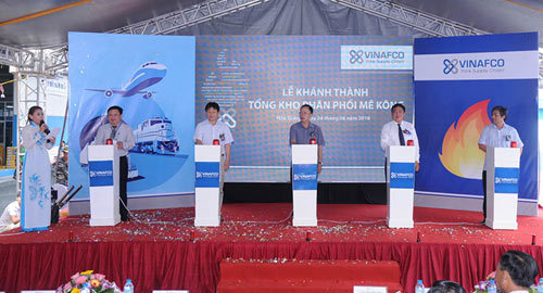 Khánh thành tổng kho phân phối Vinafco ở Hậu Giang
