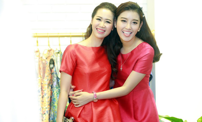 Nóng rực với thời trang của Huyền My, Dương Thùy Linh