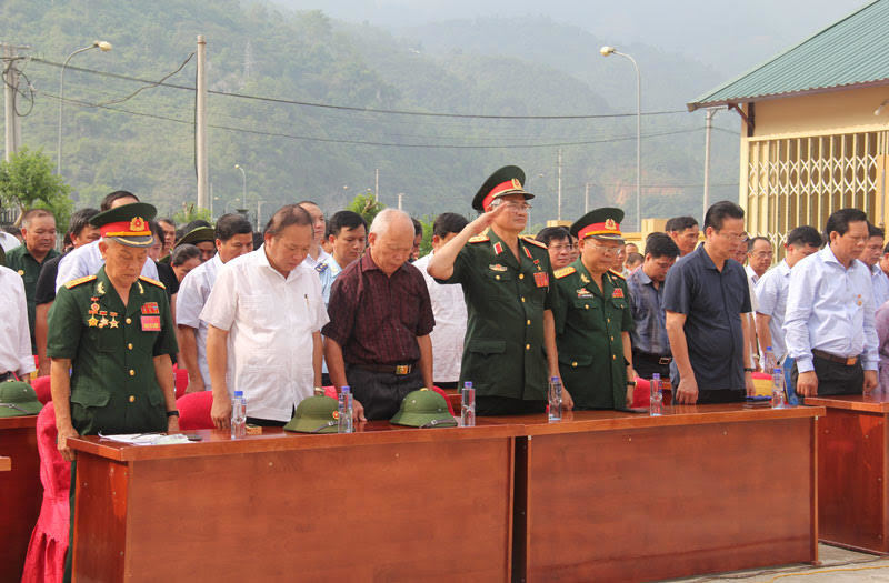 Khánh thành nhà tưởng niệm anh hùng liệt sĩ mặt trận Vị Xuyên