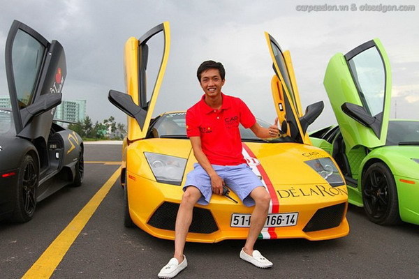 Cường đô la sắp lập câu lạc bộ Lamborghini Việt Nam