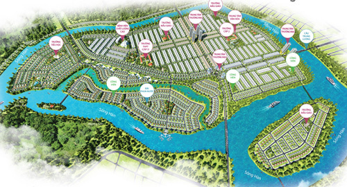 Nam Hòa Xuân - khu đô thị sinh thái chuẩn quốc tế