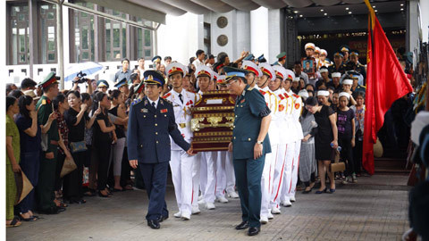 Tang lễ cấp cao phi hành đoàn Casa 212