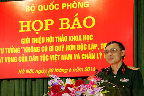Hội thảo về tư tưởng 'Không có gì quý hơn độc lập tự do'