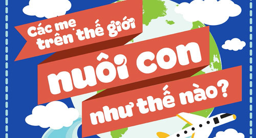 Học cách mẹ Mỹ, mẹ Nhật nuôi con toàn diện