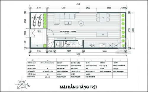 Tư vấn thiết kế nhà ống nhiều mặt thoáng tiếp xúc với thiên nhiên và hợp mệnh Thủy