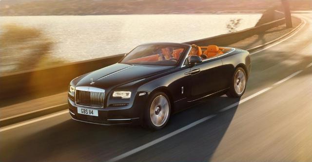 Bất thường một doanh nghiệp được 'tặng' Rolls-Royce Dawn 2016