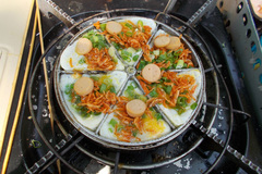 Món mới siêu hot ở Đà Nẵng: Trứng cút đút than với phô mai!