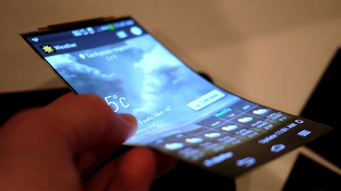 Tablet tương lai có thể gập nhỏ gọn như smartphone