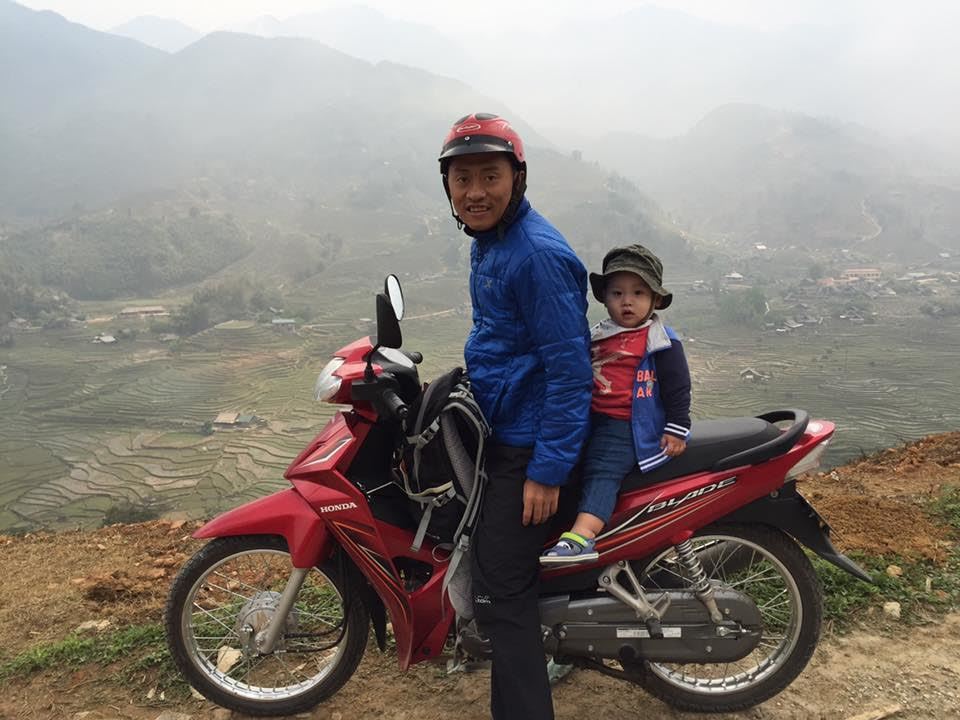 Hành trình 'phượt' từ 4 tháng của bé trai ở Sài Gòn