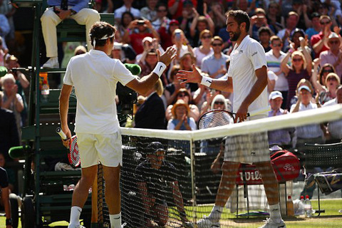 Những pha đôi công tuyệt đỉnh của Federer và Cilic