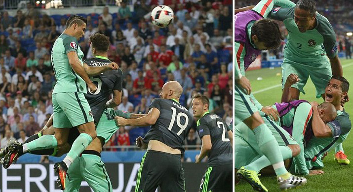 Những khoảnh khắc chói sáng của CR7 tại trận bán kết EURO