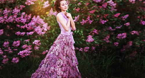 Hè bay bổng với váy hoa