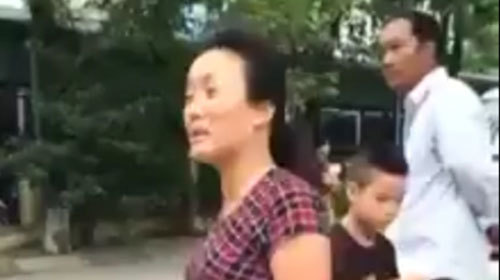 Vụ bảo vệ cản xe chở bệnh nhi hấp hối: Xuất hiện clip mới