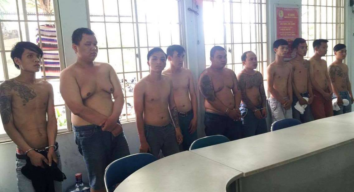 Bắt giang hồ bảo kê, cho vay nặng lãi ở Sài Gòn