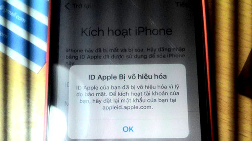 Bị khóa iPhone vì cài Pokemon Go bằng Apple ID 'chùa'