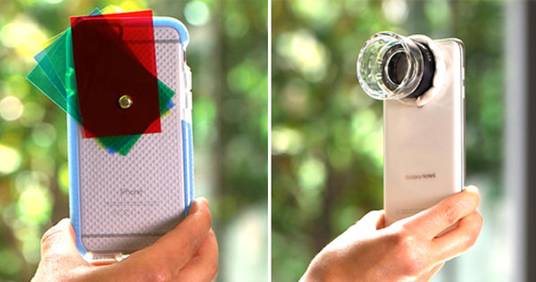 Cách tự chế bộ lọc, ống kính cho camera smartphone