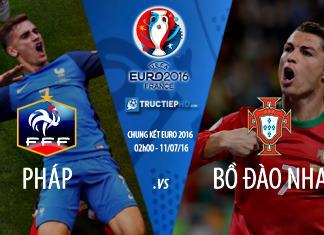 Lịch thi đấu và trực tiếp chung kết EURO 2016