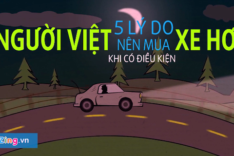 5 lý do người Việt nên mua xe hơi khi đủ tiền