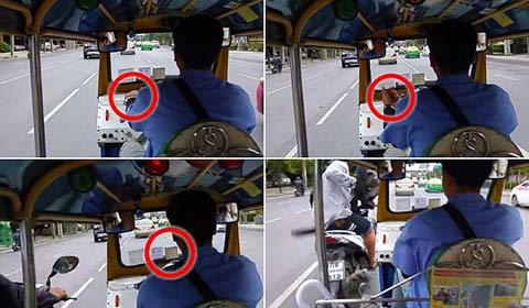 Cướp giật táo tợn giữa ban ngày ở Bangkok