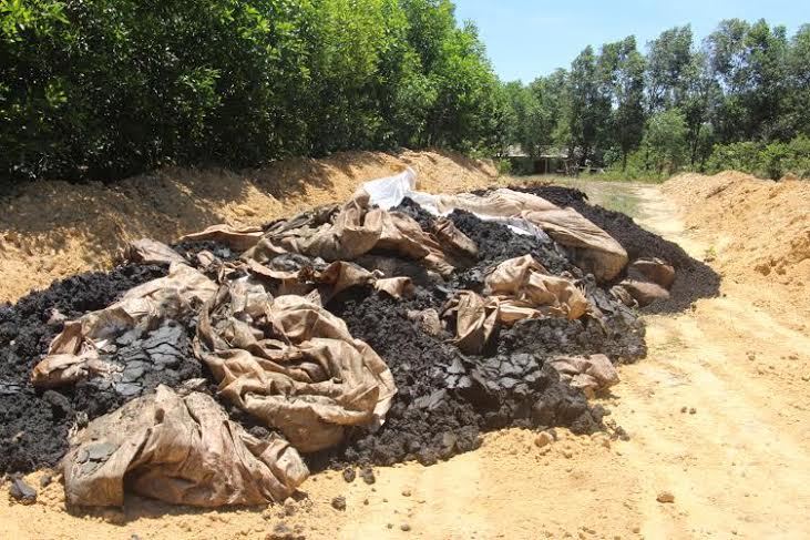 Điều tra vụ chôn chất thải Formosa tại đất GĐ môi trường