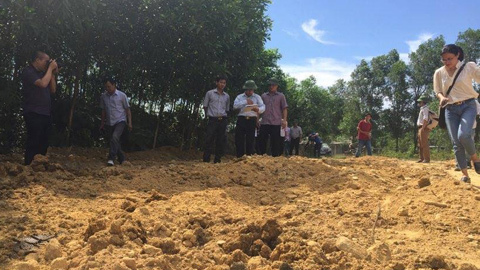 Chôn chất thải Formosa: Bộ Công an vào cuộc điều tra
