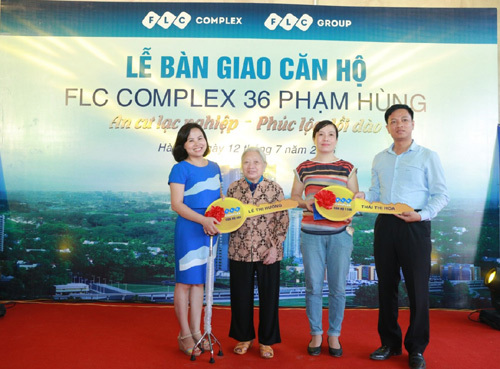 FLC Complex bàn giao nhà sớm 2 tháng