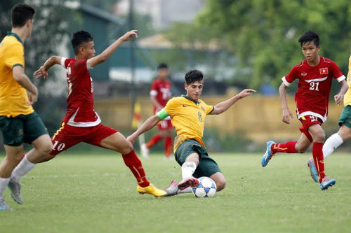 Video bàn thắng trận U16 Việt Nam 3-0 U16 Australia